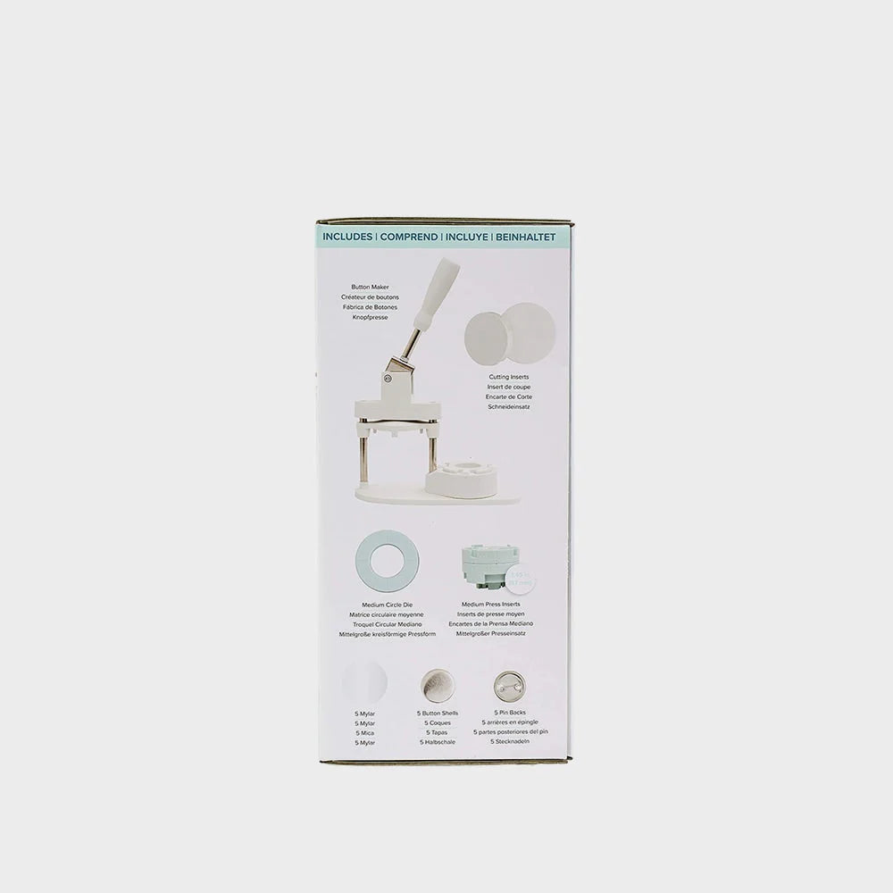 Máquina Chapas Button Press 37mm We R Makers