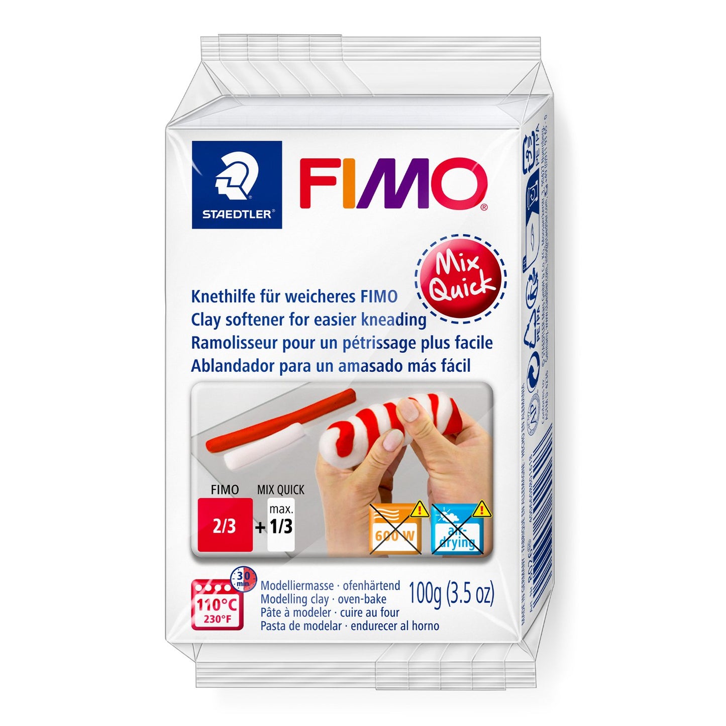 Mix-quick ablandador para FIMO past.100 gr. 8026